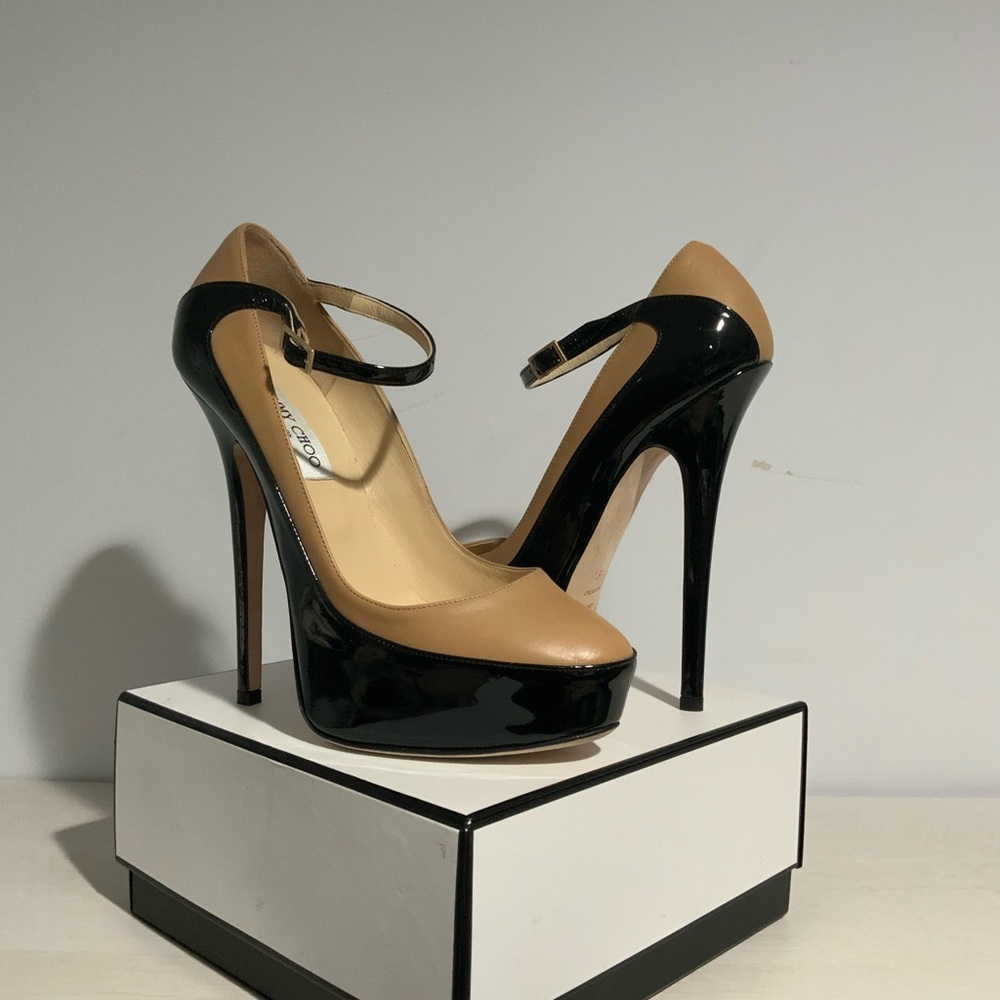 Jimmy Choo Siskin Mary platform pumps